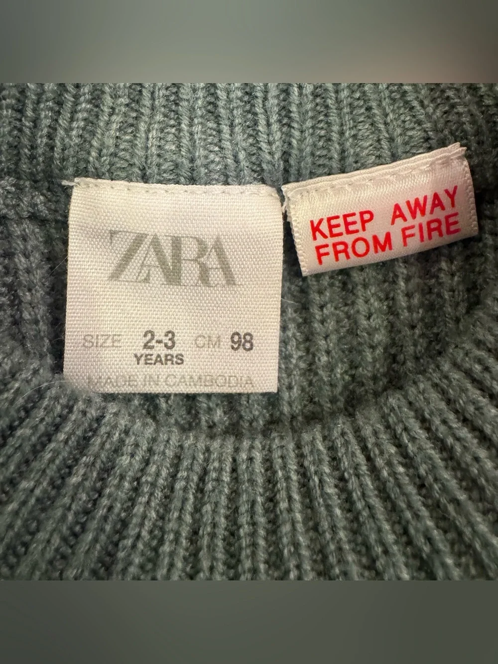Zara kids chunky